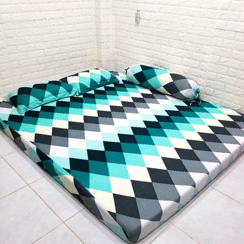 BỘ DRAP THUN HÀN QUỐC 4 MÓN .