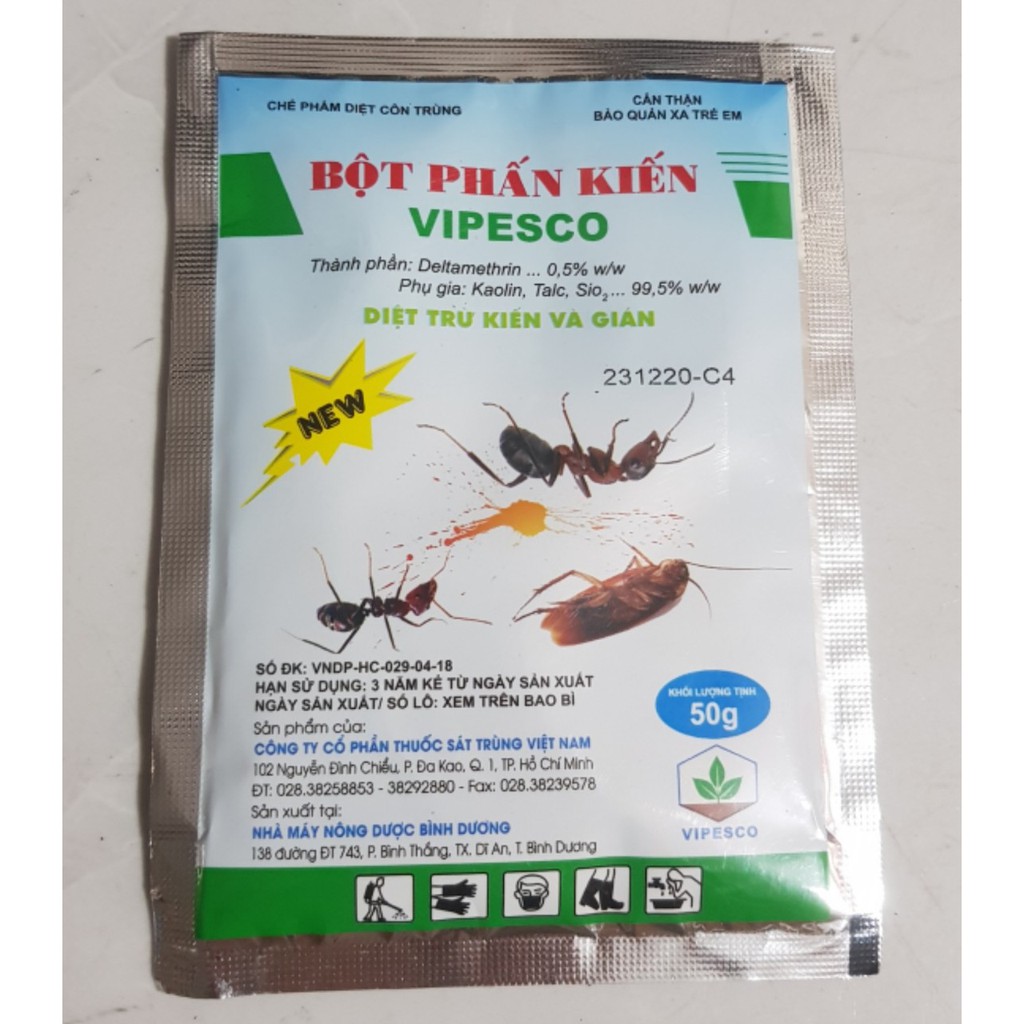 Bột Phấn Diệt Kiến Vipesco