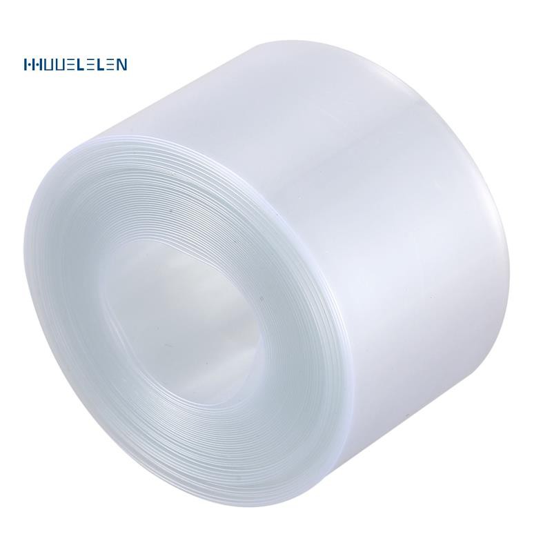 5M 29.5MM Φ18.5MM PVC Heat Shrink Tubing Wrap For Li-ion 18650 18500 Battery Transparent