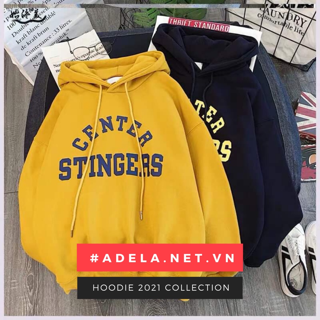 Áo hoodie, áo hoodie nam nữ form rộng, mũ, hoạ tiết nhiều mầu