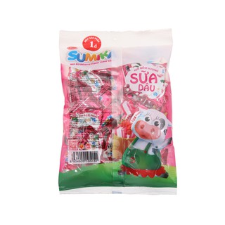 Kẹo sữa dâu sumika 140g/gói