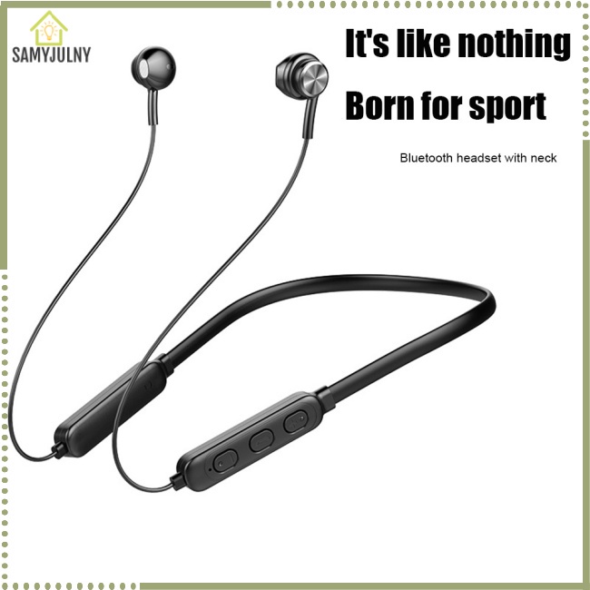 Tai Nghe Treo Vành Cổ Thể Thao Kết Nối Bluetooth 5.1 Không Dây Famy Julny B6