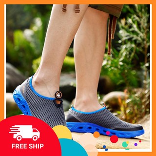 🔥Giày lưới Hè Siêu nhẹ 🔥 Siêu mát 🔥 GH23 - Đủ size Nam/ Nữ từ 35 đến 44 - Màu Xanh