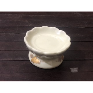 Chân Nến Thờ Men Vàng