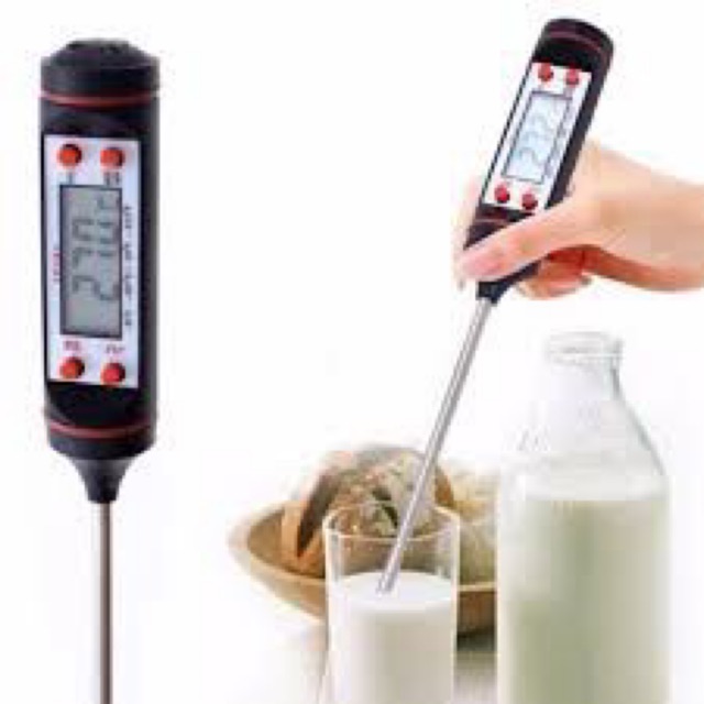 Nhiệt kế điện tử đa năng đo nước, sữa, thức ăn