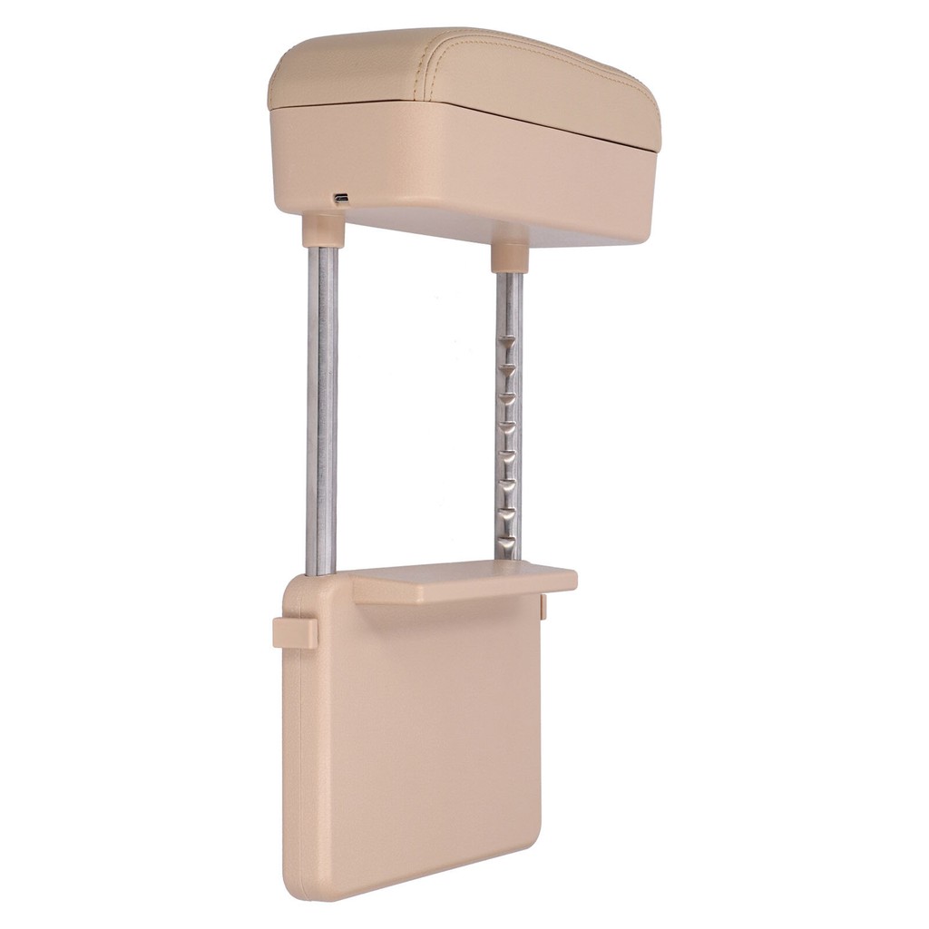 Hộp Tỳ Tay Ô Tô, Xe Hơi Bọc Da Mềm Mại Tích Hợp Hộp Đựng Đồ Tiện Dụng Cao Cấp