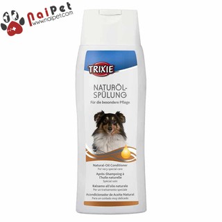 Sữa Tắm Tinh Dầu Hắc Mai Biển Dầu Xả Dưỡng Lông Cho Chó Trixie Natural Oil Conditioner 250ml