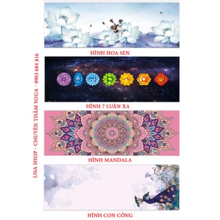 Thảm yoga du lịch bằng da lộn cao cấp