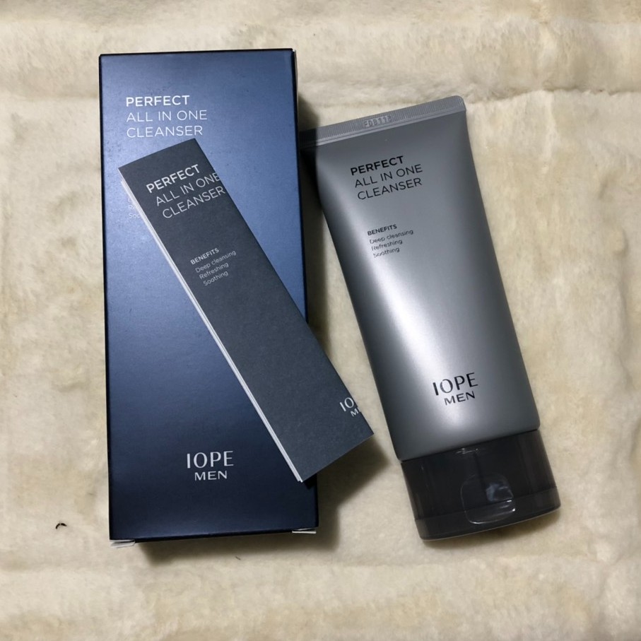 SỮA RỬA MẶT CHO NAM IOPE PERFECT CLEAN ALL IN ONE CLEANSER 125ML
