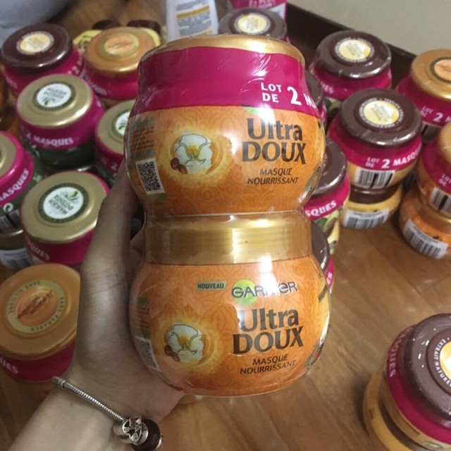 Kem ủ tóc garnier ultra doux 300ml vị bơ | BigBuy360 - bigbuy360.vn