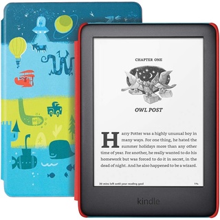 Máy đọc sách Kindle Kids (Gen 10, có đèn nền, kèm bao da chính hãng)
