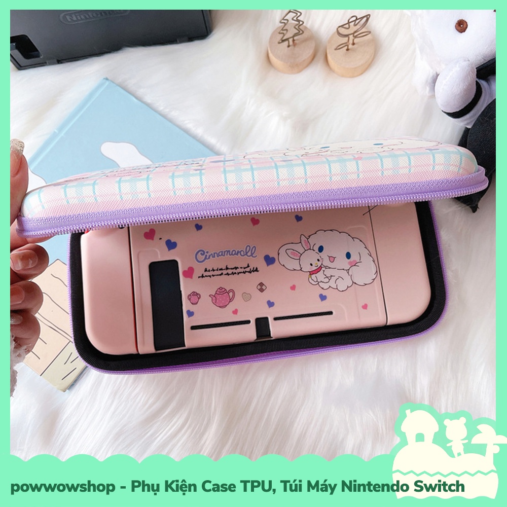 [Sẵn VN - Hỏa Tốc] Phụ Kiện Case Ốp TPU Dẻo, Túi Đựng Máy Cho Máy Game Cầm Tay Nintendo Switch Cinnamoroll Rabbit Doll