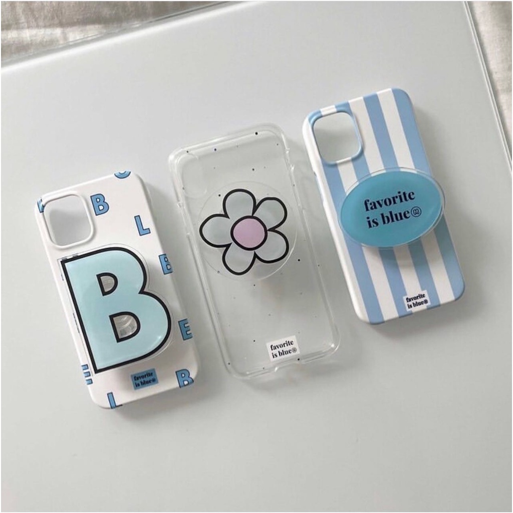 Ốp Điện Thoại In Chữ Tiếng Anh Màu Xanh Dương Phong Cách Hàn Quốc Cho Iphone 14 / 13pro / 12promax / 11 Xr / 7 / 8 / 12mini