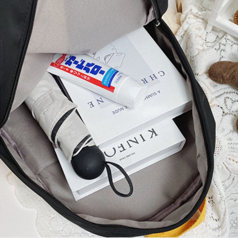 Ba lô IELGY đeo vai cỡ lớn phong cách Harajuku dễ thương cho nữ