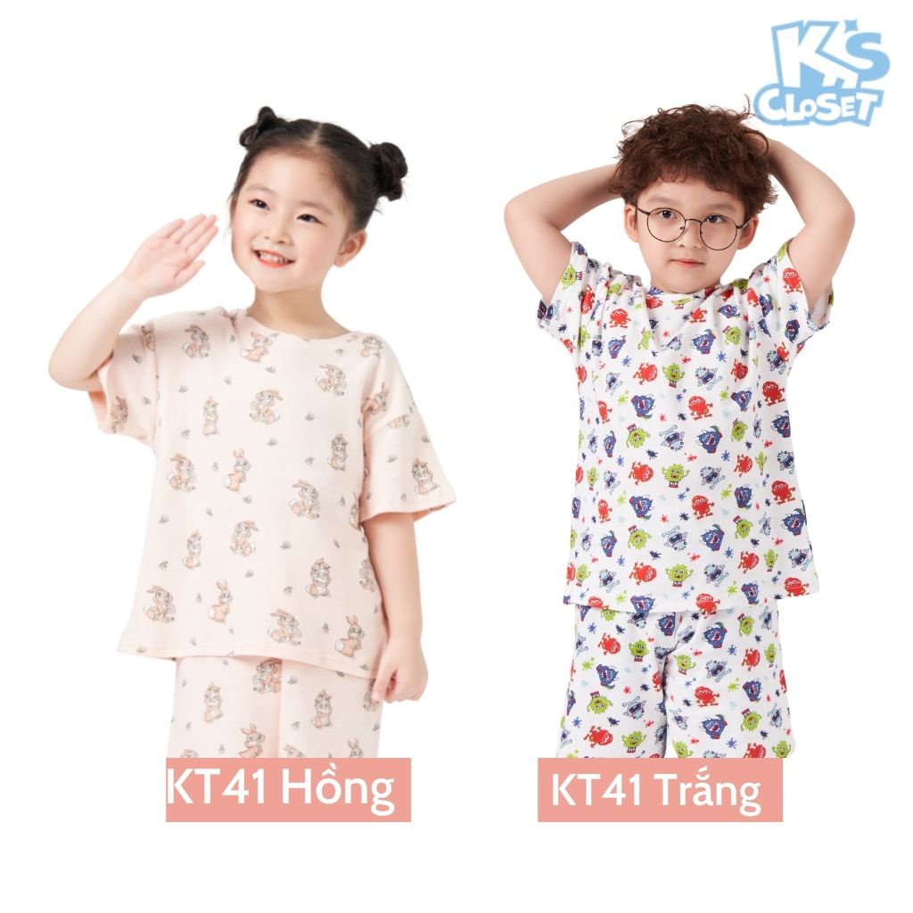 Bộ Quần Áo Cộc Tay K's Closet Cho Bé  E016ONS / E136ONS / E113ONS / KT41TWS