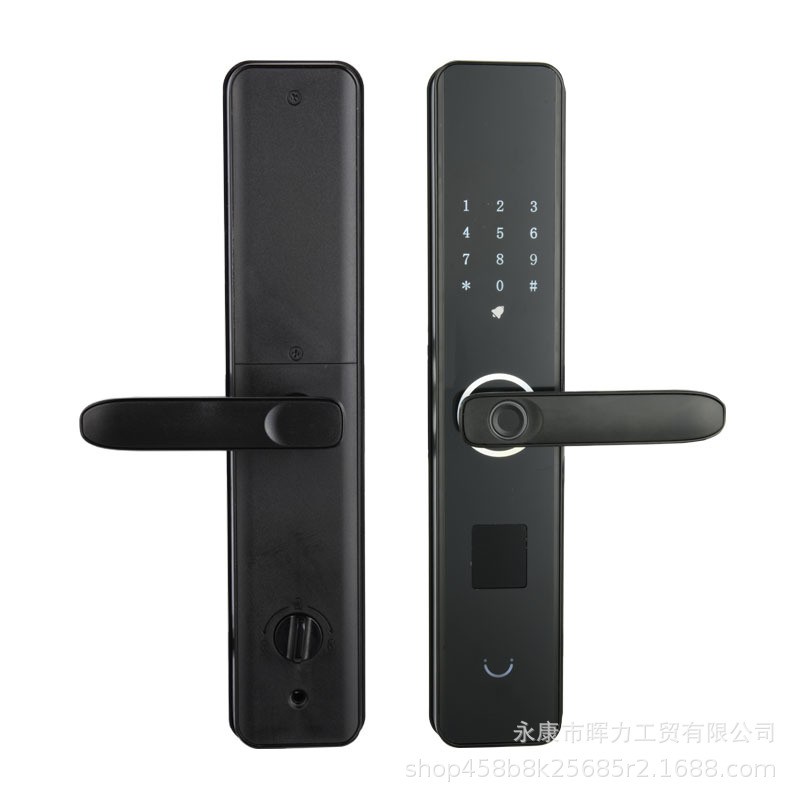 Khoá cửa thông minh smartlock F12 mở khoá bằng vân tay, mật khẩu, chìa khoá, thẻ từ cho hộ gia đình, khách sạn, homestay