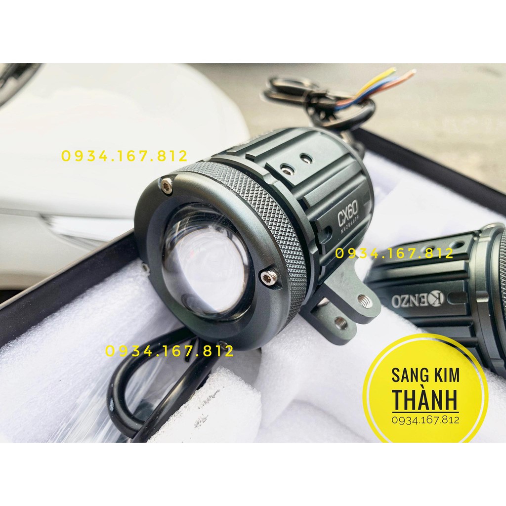 Đèn Kenzo Cx60 Bi Cầu Led Trợ Sáng Chuyên Cos Chính Hãng