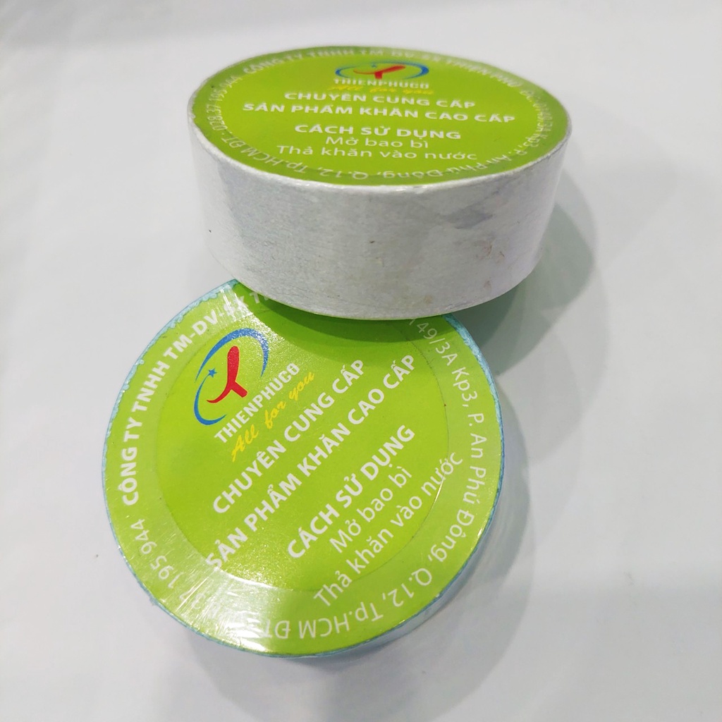 Khăn Nén Du Lịch Cotton ZNEN Thiện Phú 30*75*65g, Khăn Đa Năng Tự Nhiên Thấm Nước Tốt