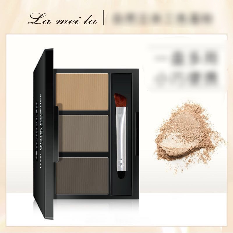 Phấn kẻ chân mày, tạo khối, 3 ô