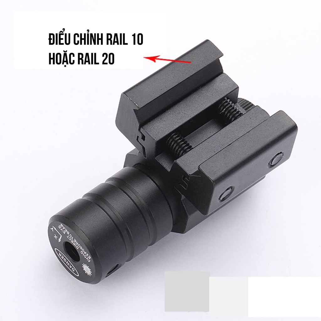 Đèn Laze Kim Loại - Phụ Kiện Nâng Cấp Cho Đồ Chơi Nerf
