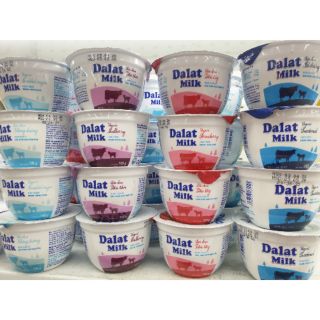 .DALATMILK SỮA CHUA ĐÀO/DÂU TẰM/KHÔNG ĐƯỜNG/CÓ ĐƯỜNG 100G