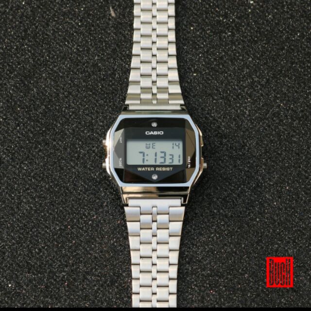 casio a159 silver