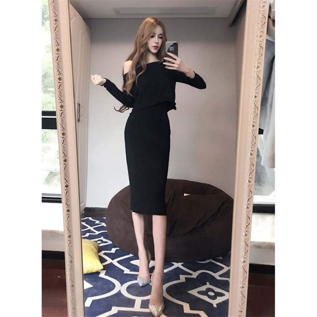 sét đầm body ren và áo khoát ngoài M201