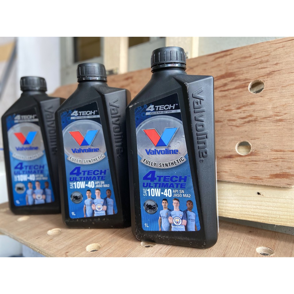 Dầu nhớt xe côn tay Valvoline 4Tech Ultimate 10 w40