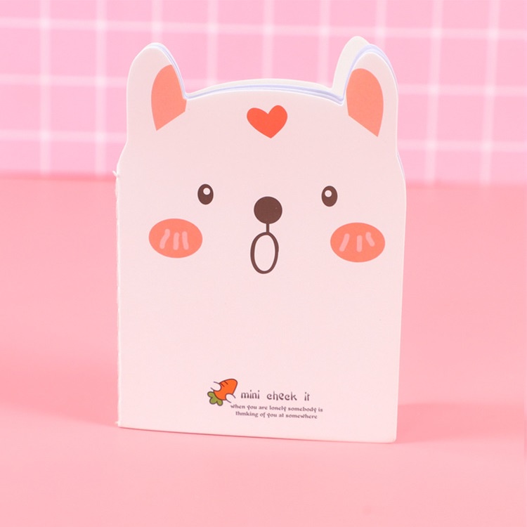 Sổ tay ghi chép hình thú A6 20 trang nhiều hình cute