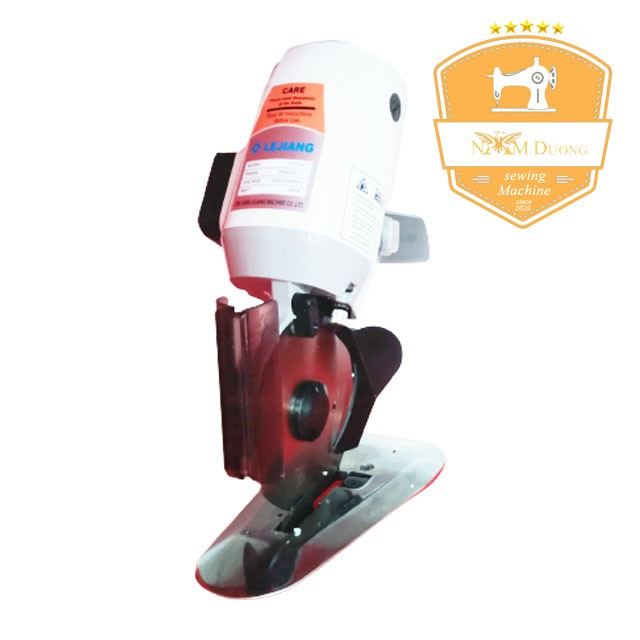 Máy cắt vải cầm tay Lejiang YJ-110C > New Model Đĩa dao 110mm > cắt vải thun > vải voan> cắt da dày 35mm