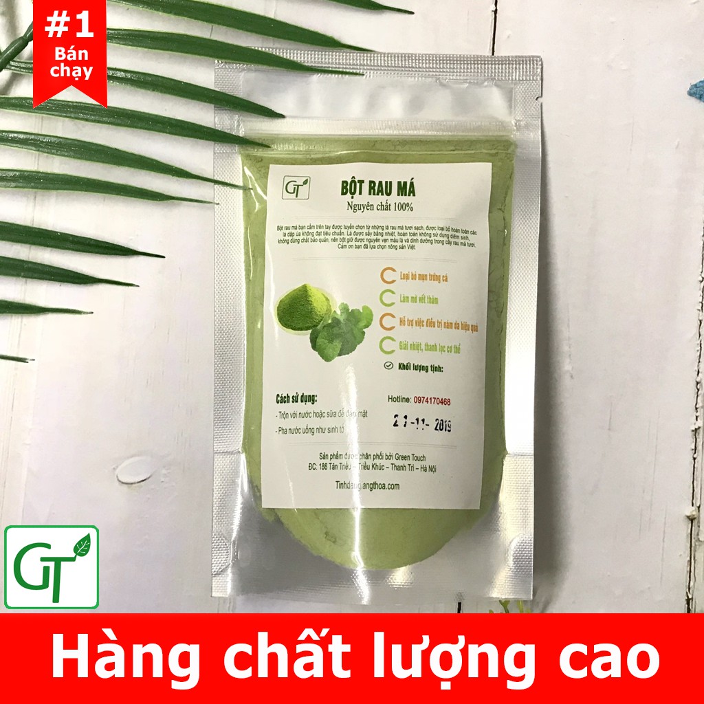 Bột Rau Má 𝙁𝙍𝙀𝙀𝙎𝙃𝙄𝙋 Bột Rau Má Uống Nguyên Chất Hàng Sấy Lạnh Cao Cấp