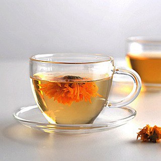 Bộ Ấm Chén Pha Trà Thủy Tinh Có Lõi Lọc
