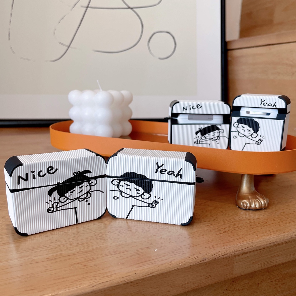 Ốp Hộp Đựng Tai Nghe Nhét Tai Bằng Da Cho compatible AirPods3 compatible AirPods 3rd) compatible AirPods3 compatible AirPods3 Pro compatible AirPods2Gd