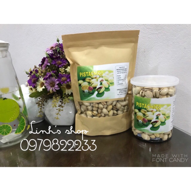 500gr Hạt dẻ cười không tẩy Mỹ