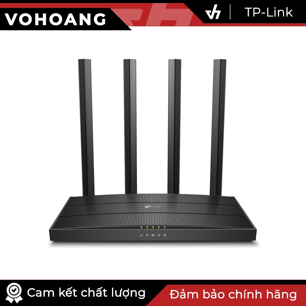 Router Wi-Fi TP-LINK ARCHER C80 - Wifi AC1900, tốc độ cực cao, công nghệ MU-MIMO, 4 ăng-ten