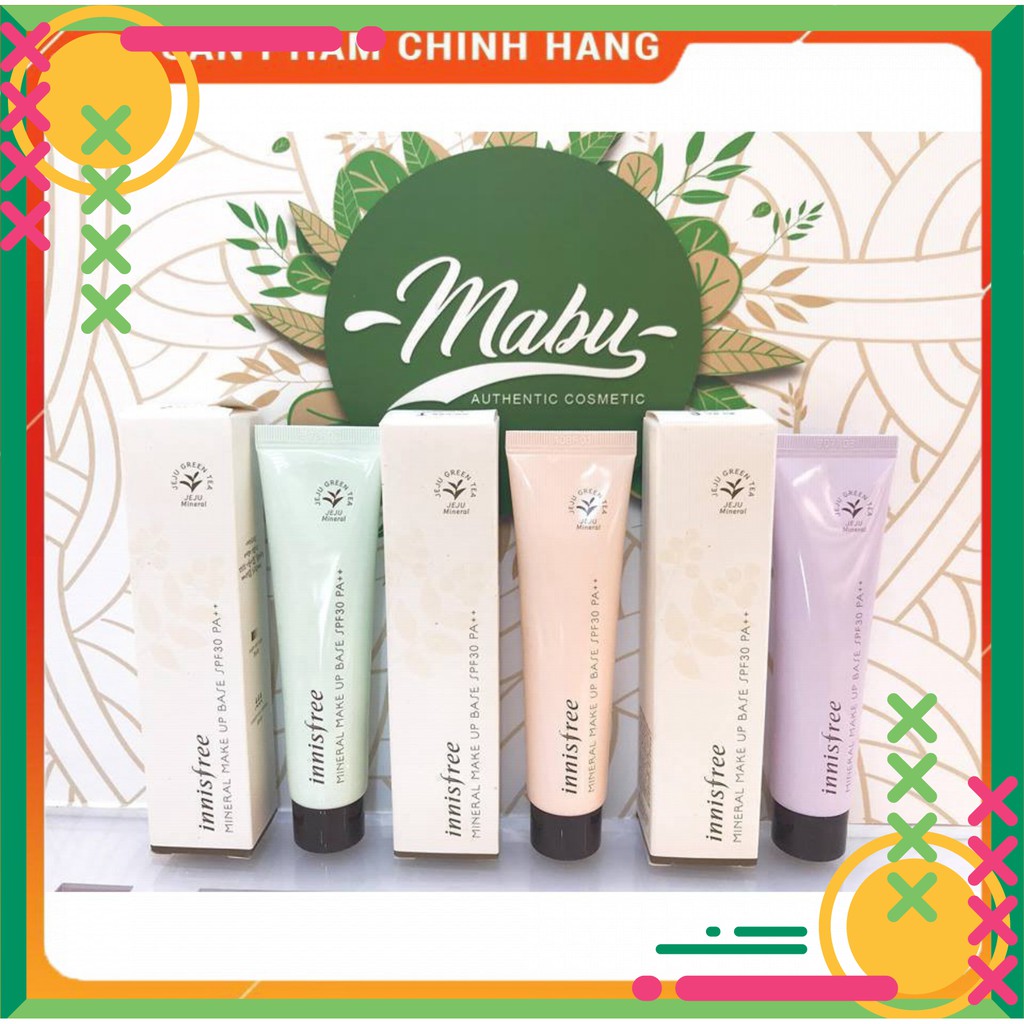 tuan026 TCCN [CHÍNH HÃNG] Kem Lót 4 Trong 1 Innisfree Mineral Make Up Base SPF30/PA++ 40ml tuan026 | BigBuy360 - bigbuy360.vn