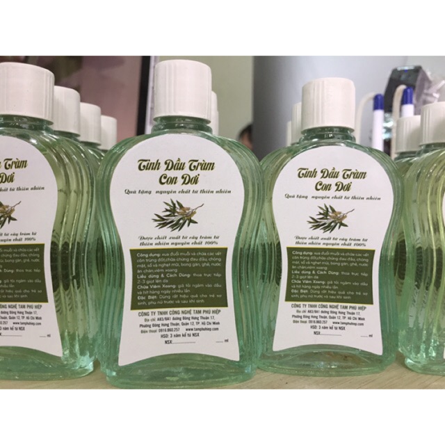 Tinh dầu tràm Con Dơi ( Chưng cất thủ công)