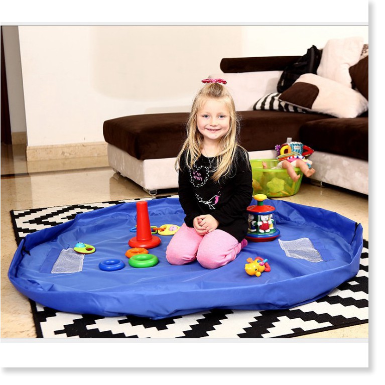 Đồ chơi trẻ em  ⛔GIÁ SỈ⛔  Thảm đựng đồ gấp gọn (45cm) - Túi đựng đồ chơi trẻ em vừa là thảm cho bé chơi đùa 6954