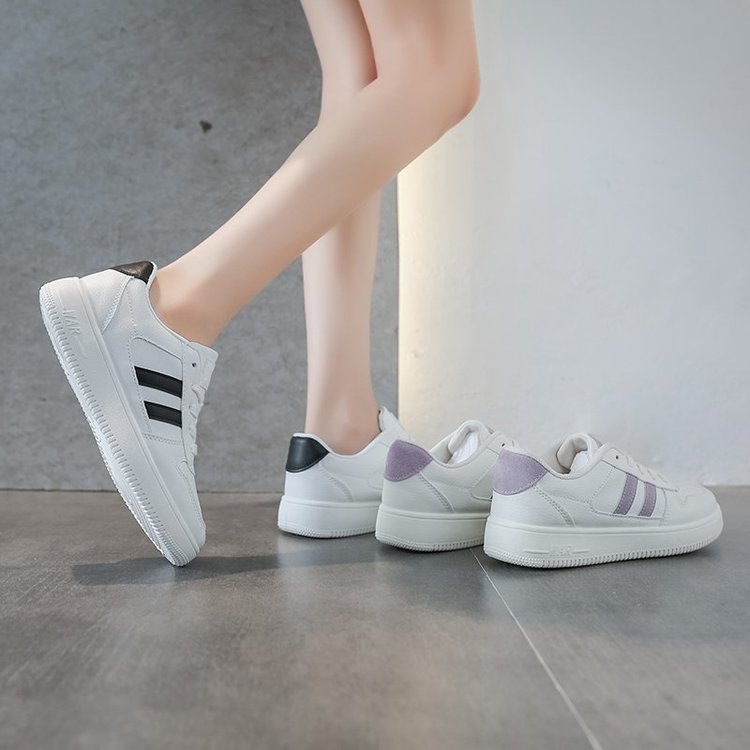 Giày Mũi Tròn Cột Dây Phong Cách Hàn Quốc Xinh Xắn Cho Nữ