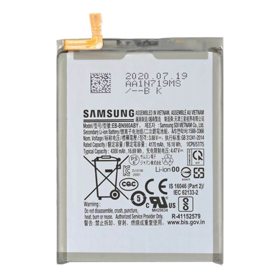 Pin Samsung Note 20 Ultra bảo hành đổi mới