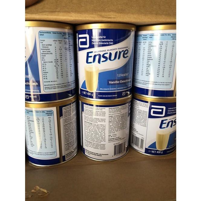Sữa Ensure Đức 400gr (Date T5/2021)