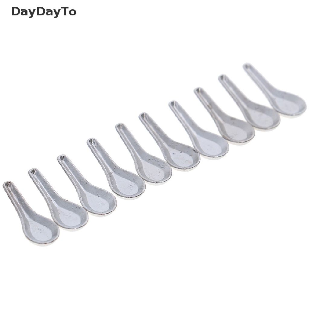 10 Muỗng Súp Đồ Chơi Búp Bê Cỡ 1 / 12