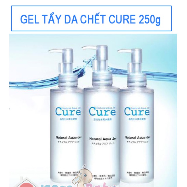 gel tẩy da chết nội địa nhật cure natural aqua gel nội địa nhật 250ml