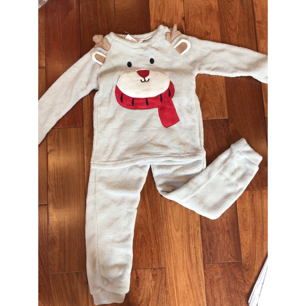 Bộ lông siêu mềm ấm hoạt hình 3D cho bé