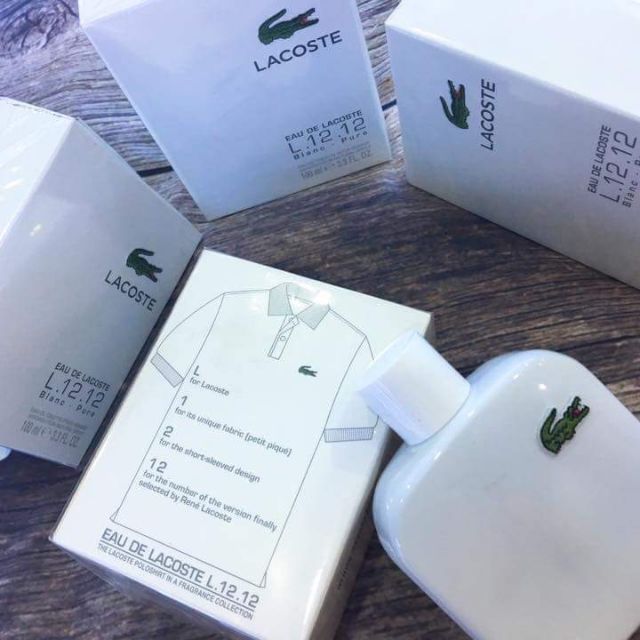 Nước hoa nam LACOSTE WHITE BLANC 100ml/175ml