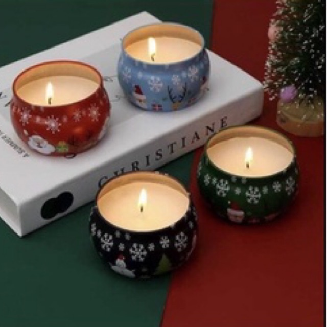 Nến NOEL nhiều màu xinh xắn