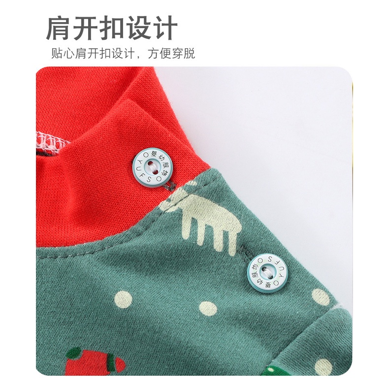 Set Đồ Bộ Dài Tay Chất Liệu Cotton Thời Trang Mùa Thu Cho Bé 70-130CM