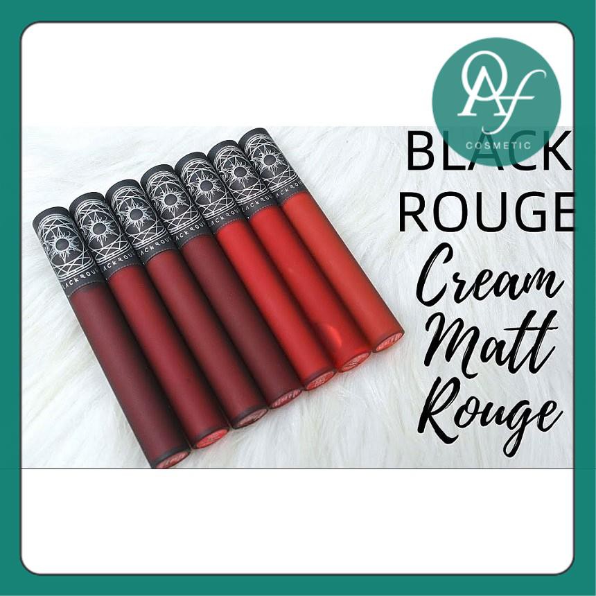 Son Black Rouge Cream Matt Rouge Color Chart  (Chất cực lì)