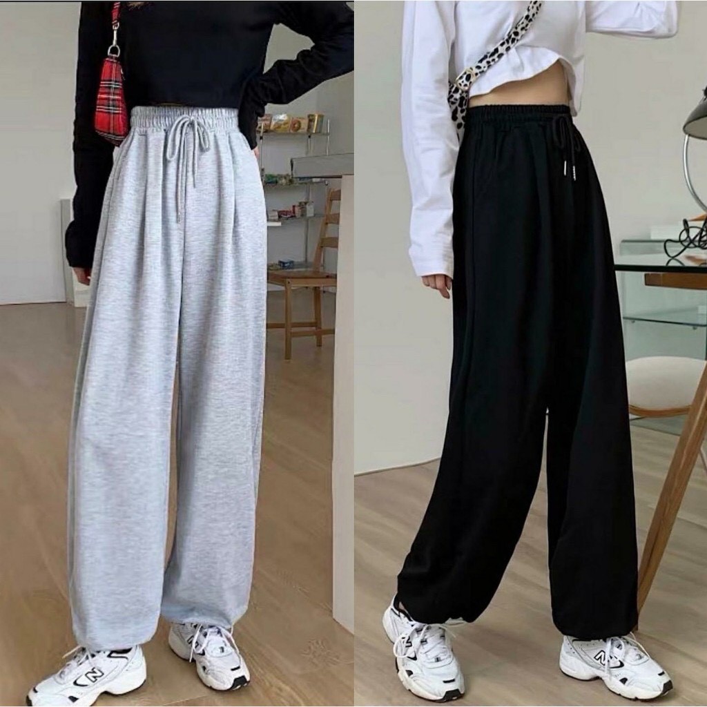 [Mã WASKT410K giảm 10K đơn 50K] Quần Jogger Simple Bo Gấu 2 Màu Unisex