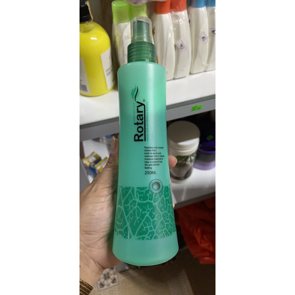 Xịt dưỡng tóc Rotary xanh 250ml